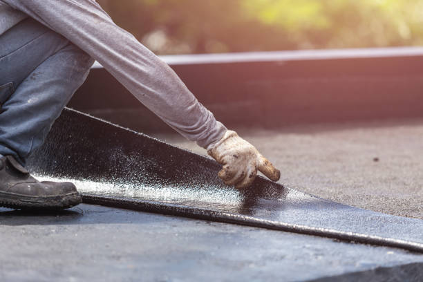 Professional Exterior Waterproofing technician working in Mountain Lakes, NJ